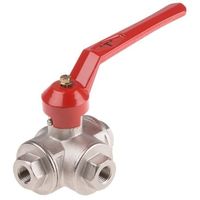 アールエスコンポーネンツ レデューストボアボール弁 RS PRO 真鍮 486-249 1個（直送品）