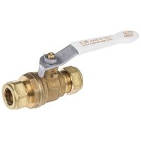 アールエスコンポーネンツ レデューストボアボール弁 RS PRO 真鍮 486-293 1個（直送品）