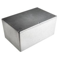 アールエスコンポーネンツ RS PRO， アルミニウム， 高さ:106.5 mm， 奥行き:222.2 mm 517-4465 1個（直送品）