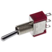 アールエスコンポーネンツ RS PRO トグルスイッチ， SPDT， パネルマウント， Onー(On) 734-7126 1個（直送品）