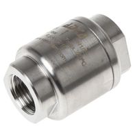 アールエスコンポーネンツ 逆止弁 RS PRO ステンレス鋼 720-9279 1個（直送品）