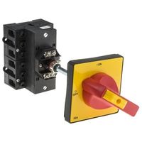 アールエスコンポーネンツ RS PRO ディスコネクトスイッチ 6極 MAX: 32 A， 15 kW 773-7970 1個（直送品）