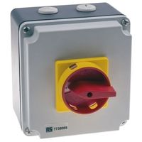 アールエスコンポーネンツ RS PRO 安全ブレーカ 4極 MAX: 40 A， 18.5 kW 773-8005 1個（直送品）