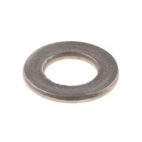 RS PRO 平ワッシャ M5 (Form A)， 外径 10mm， 内径 5.3mm， ステンレス鋼 189-642 1袋(100個)（直送品）