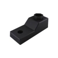 RS PRO 壁面取り付け用ブラケット 壁面取り付け型ブラケット 黒， 25mm x 28mm 67mm 192-7138 1個（直送品）