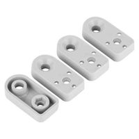 アールエスコンポーネンツ 取り付けブラケット ブラケット ライトグレー， 8mm x 40mm 20mm 200-6740 1個（直送品）