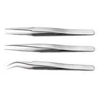 アールエスコンポーネンツ RS PRO ピンセットセット， ステンレス鋼 136-9878 1キット（直送品）