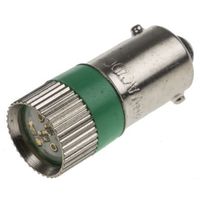 アールエスコンポーネンツ RS PRO LED電球 緑 定格電圧:48V ac/dc 209-670 1個（直送品）