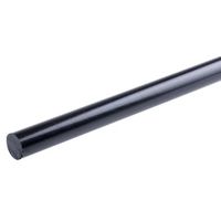 アールエスコンポーネンツ RS PRO， ナイロンロッド， Nylon， 1m 黒， 10mm径 282-0626 1セット(5個)（直送品）