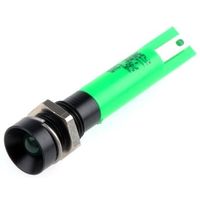 アールエスコンポーネンツ RS PRO 表示灯， 24V dc， 緑， 実装ホールサイズ:8mm 211-364 1個（直送品）