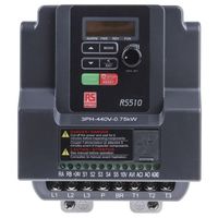 RS PRO インバータ， 380 → 、 480 V ac 0.75 kW 幅広いドライブ用途に対応します PTC 174-8216 1個（直送品）