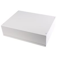 アールエスコンポーネンツ 筐体 RS PRO 350 x 270 95mm 冷間圧延鋼 グレー 231-992 1箱(1個)（直送品）