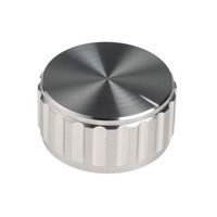 アールエスコンポーネンツ RS PRO ノブ 6.4mm 直径:30mm 丸型 498-851 1個（直送品）