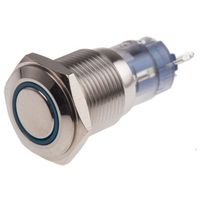 アールエスコンポーネンツ RS PRO 押しボタンスイッチ， モーメンタリ， パネルマウント， 単極双投(SPDT) 811-8446 1個（直送品）