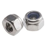 アールエスコンポーネンツ RS PRO ロックナット M5 767-826 1袋(100個)（直送品）