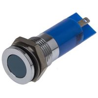 アールエスコンポーネンツ RS PRO 表示灯， 24V dc， 青， 実装ホールサイズ:14mm 703-8835 1個（直送品）