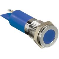 アールエスコンポーネンツ RS PRO 表示灯， 220V ac， 青， 実装ホールサイズ:14mm 703-8853 1個（直送品）