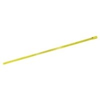 RS PRO 結束バンド， 200mm x 7.9 mm， 黄， ポリエステルコーティングしたステンレススチール 743-6254（直送品）