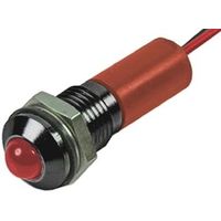 アールエスコンポーネンツ RS PRO 表示灯， 2V dc， 赤， 実装ホールサイズ:8mm 723-9390 1個（直送品）