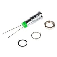アールエスコンポーネンツ RS PRO 表示灯， 2V dc， 緑， 実装ホールサイズ:6mm 700-1546 1個（直送品）