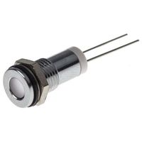 アールエスコンポーネンツ RS PRO 表示灯， 2V dc， 白， 実装ホールサイズ:8mm 700-1653 1個（直送品）