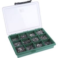 アールエスコンポーネンツ ワッシャ RS PRO 内歯， 平， スプリング A2 304 プレーン仕上げ 200-9835 1キット（直送品）