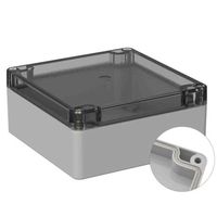 アールエスコンポーネンツ RS PRO 汎用ボックス， ポリカーボネイト， 高さ:55 mm， 奥行き:122 mm 201-0137 1個（直送品）