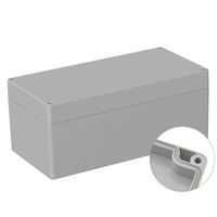 RS PRO 汎用ボックス， ポリカーボネイト， 高さ:100.5 mm， 奥行き:2，40.5 mm 201-0163 1個（直送品）