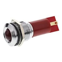 アールエスコンポーネンツ RS PRO 表示灯， 赤， 実装ホールサイズ:16mm 203-919 1個（直送品）