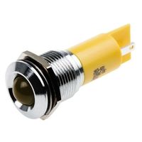 アールエスコンポーネンツ RS PRO 表示灯， 黄， 実装ホールサイズ:16mm 203-931 1個（直送品）