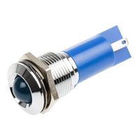 アールエスコンポーネンツ RS PRO 表示灯， 青， 実装ホールサイズ:16mm 203-947 1個（直送品）