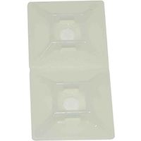 結束バンドベース RS PRO， 長さ 28.6mm， 幅 28.6 mm， ナイロン 66， ナチュラル 204-0247（直送品）