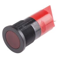 アールエスコンポーネンツ RS PRO 表示灯， 赤， 実装ホールサイズ:22mm 211-645 1個（直送品）