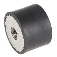 アールエスコンポーネンツ RS PRO 防振マウント，高さ:28mm メスーメス 171-2628 1袋(2個)（直送品）