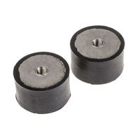 アールエスコンポーネンツ RS PRO 防振マウント，高さ:30mm メスーメス 171-2632 1袋(2個)（直送品）