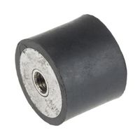 アールエスコンポーネンツ RS PRO 防振マウント，高さ:20mm メスーメス 171-2621 1袋(4個)（直送品）