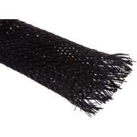 アールエスコンポーネンツ RS PRO ケーブルシールド 19mm 黒 PET 408-299 1リール(30m)（直送品）