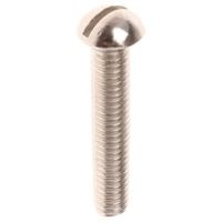 アールエスコンポーネンツ RS PRO 丸形 小ねじ 真鍮 482-9041 1袋(100個)（直送品）