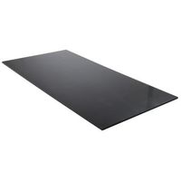 アールエスコンポーネンツ RS PRO プラスチックシート 黒， 1000mm x 500mm 8mm 408-3835 1セット(1個)（直送品）