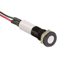 アールエスコンポーネンツ RS PRO 表示灯， 24V dc， 白， 実装ホールサイズ:8mm 700-2019 1個（直送品）