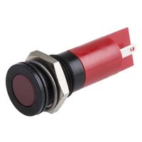 アールエスコンポーネンツ RS PRO 表示灯， 24V dc， 赤， 実装ホールサイズ:14mm 703-8881 1個（直送品）