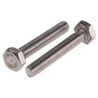 アールエスコンポーネンツ 六角ボルト RS PRO M4 x 25mm ステンレス 520-043 1袋(100個)（直送品）