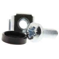 アールエスコンポーネンツ RS PRO ケージナット， ねじ・ワッシャセット 542-5410 1箱(10個)（直送品）