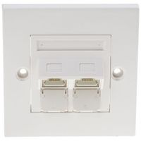 アールエスコンポーネンツ RS PRO モジュラージャック・フェイスプレート 791-8494 1個（直送品）