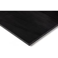 アールエスコンポーネンツ RS PRO プラスチックシート 黒， 500mm x 20mm 193-5452 1セット(1個)（直送品）