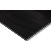 アールエスコンポーネンツ RS PRO プラスチックシート 黒， 500mm x 10mm 193-5430 1セット(1個)（直送品）