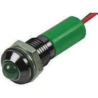 アールエスコンポーネンツ RS PRO 表示灯， 24V dc， 緑， 実装ホールサイズ:8mm 723-9558 1個（直送品）