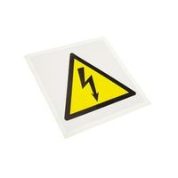 アールエスコンポーネンツ RS PRO 危険警告ラベル Symbol ビニール 黒 / 黄 白 ラベル 776-0945 1個（直送品）