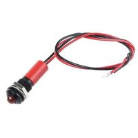アールエスコンポーネンツ RS PRO 表示灯， 110V ac， 赤， 実装ホールサイズ:8mm 723-9662 1個（直送品）
