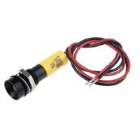 アールエスコンポーネンツ RS PRO 表示灯， 220V ac， 黄， 実装ホールサイズ:8mm 723-9656 1個（直送品）